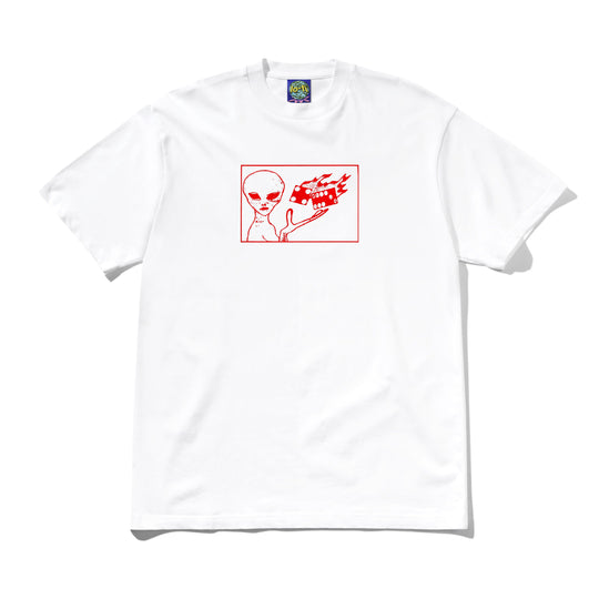 No Dice Tee, White