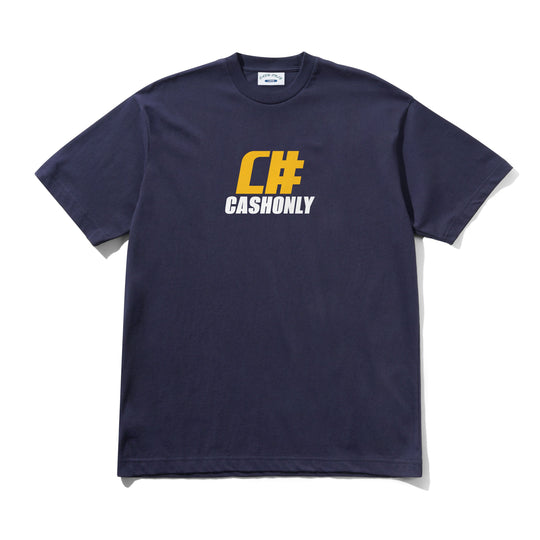 Numeric Tee, Navy