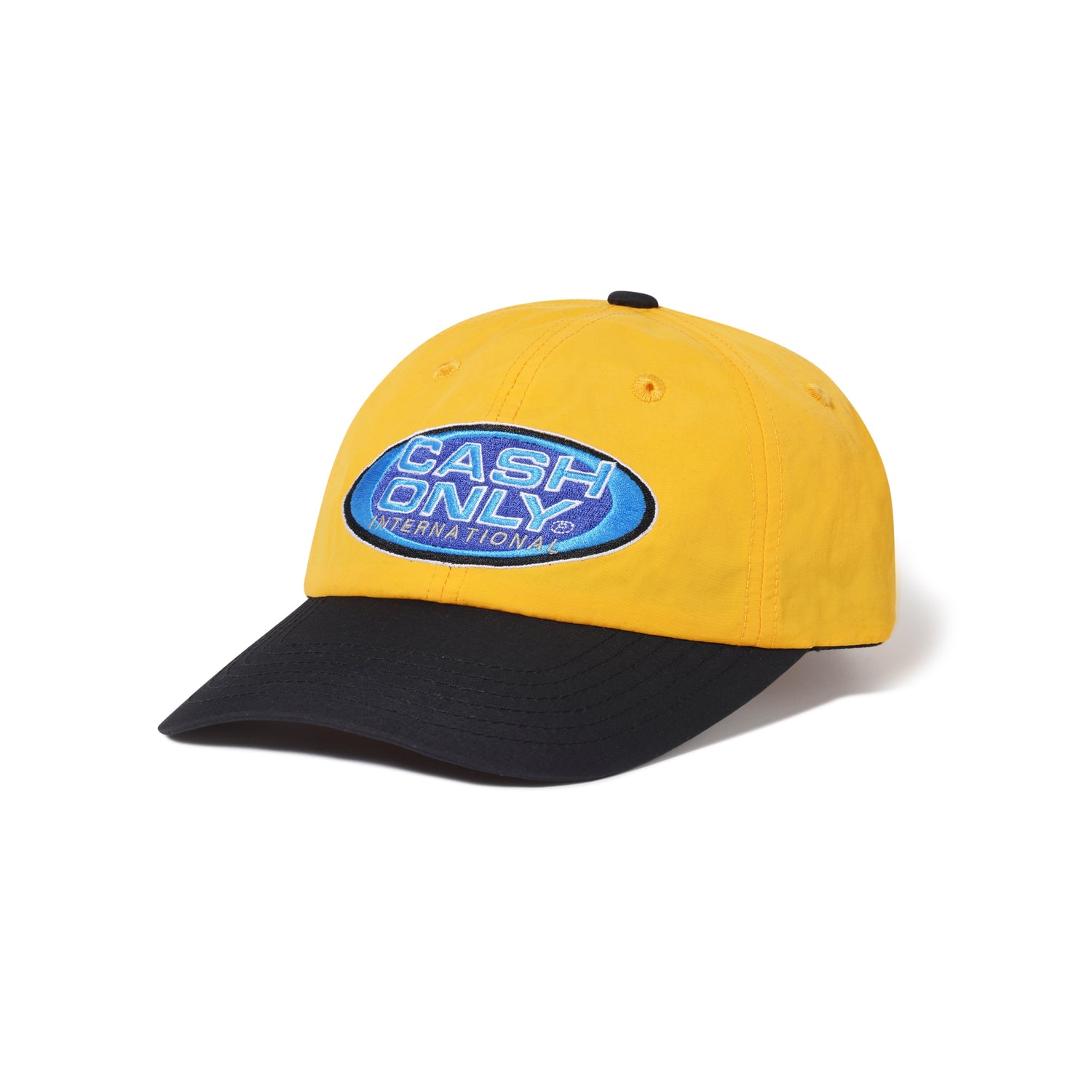 Orb 6 Panel Cap, Gold / Black