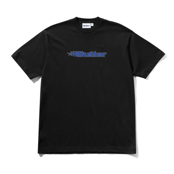 Butter Goods Overdrive Logo Tee, Black