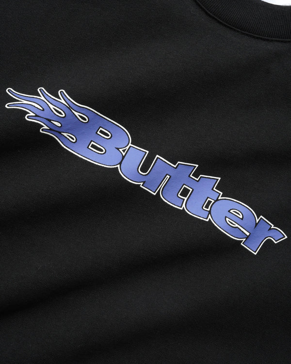 Butter Goods Overdrive Logo Tee, Black