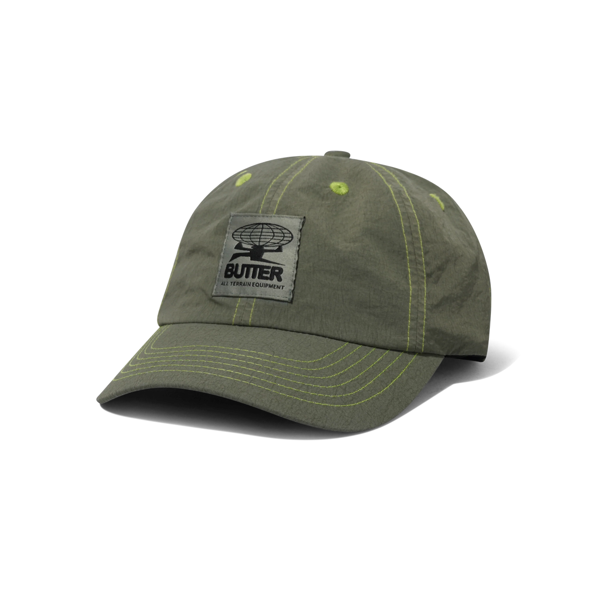 Overdyed Terrain 6 Panel Cap, Black
