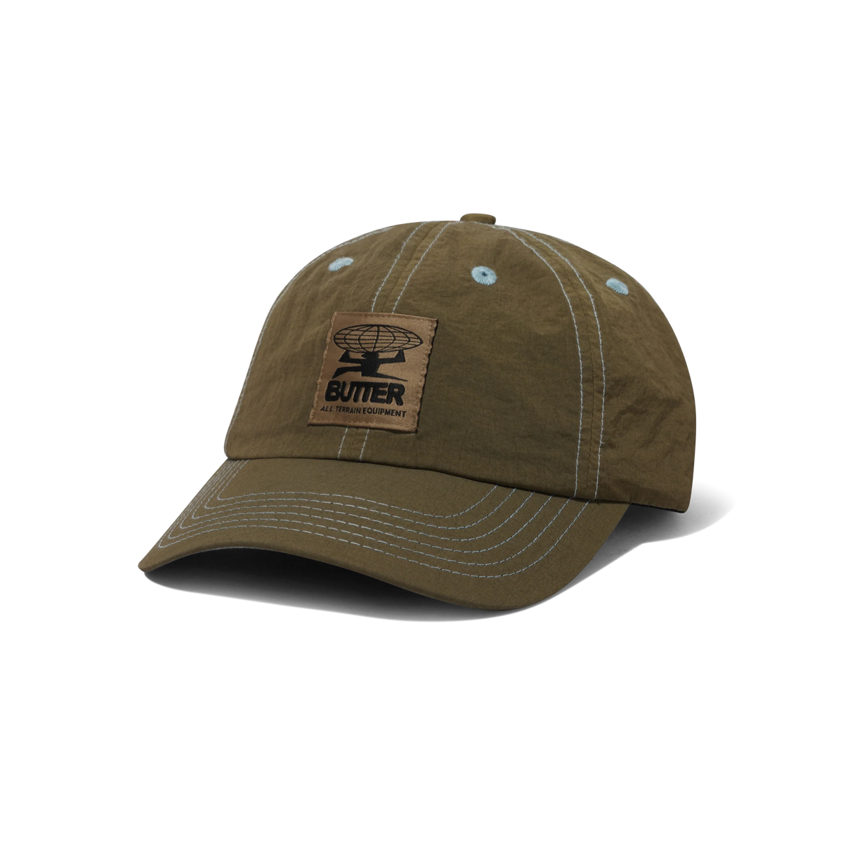 Overdyed Terrain 6 Panel Cap, Brown