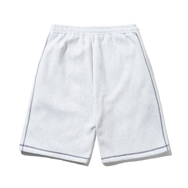 Butter Goods Overlock Stitch Fleece Shorts, Ash