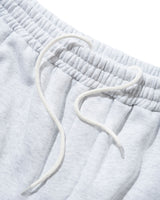 Overlock Stitch Fleece Shorts, Ash