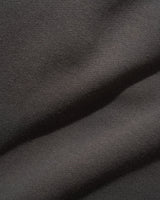 Overlock Stitch Fleece Shorts, Washed Black