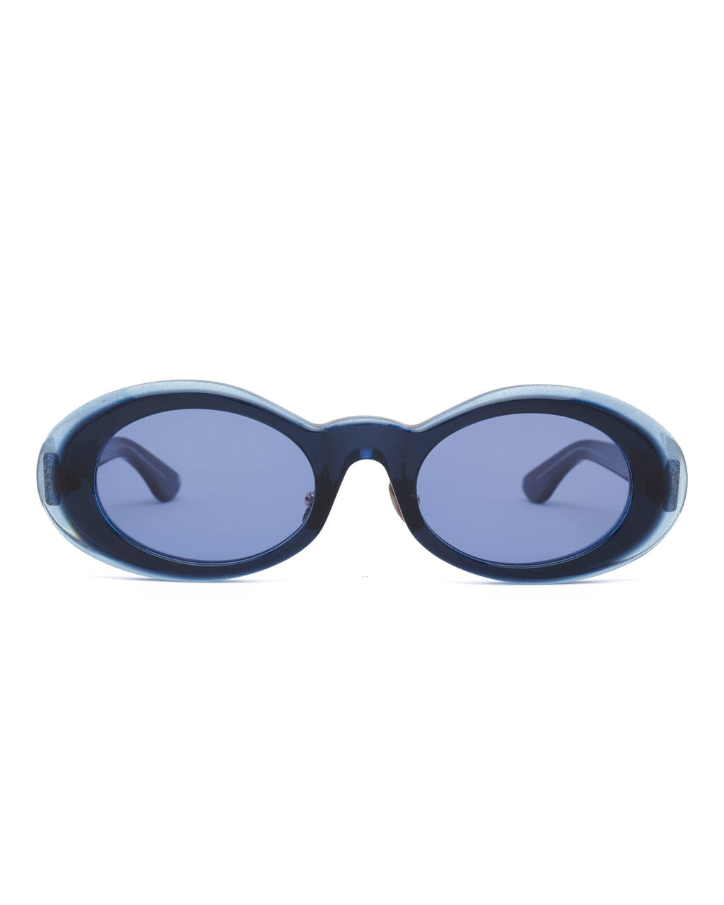Oyster Sunglasses, Blue Glitter
