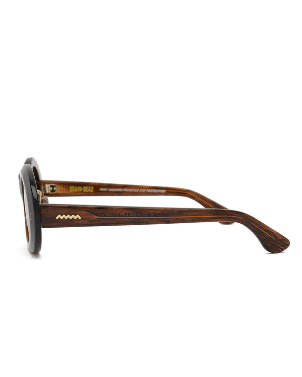 Brain Dead Oyster Sunglasses, Tortoise Smoke