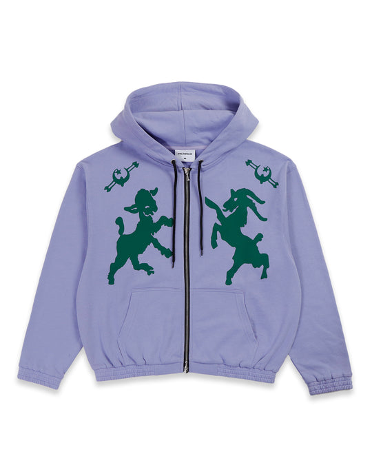 Pagan Zip Hood, Periwinkle