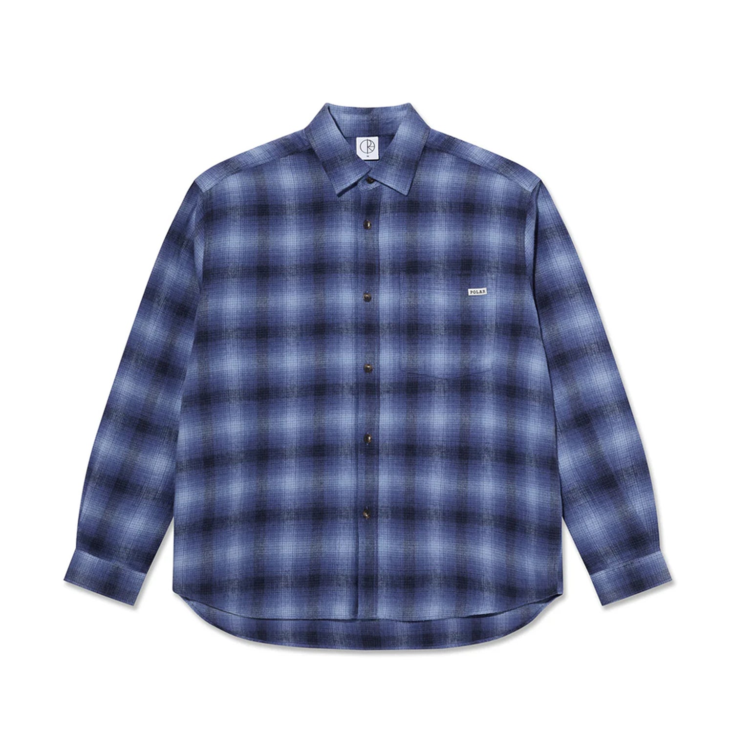 Mitchell L/S Shirt, Shadow Check / Blue