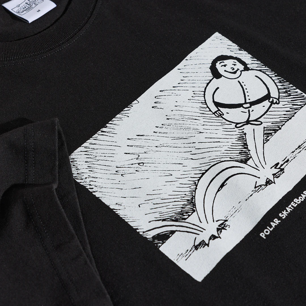 Polar Skate Co. Bounce Tee, Black