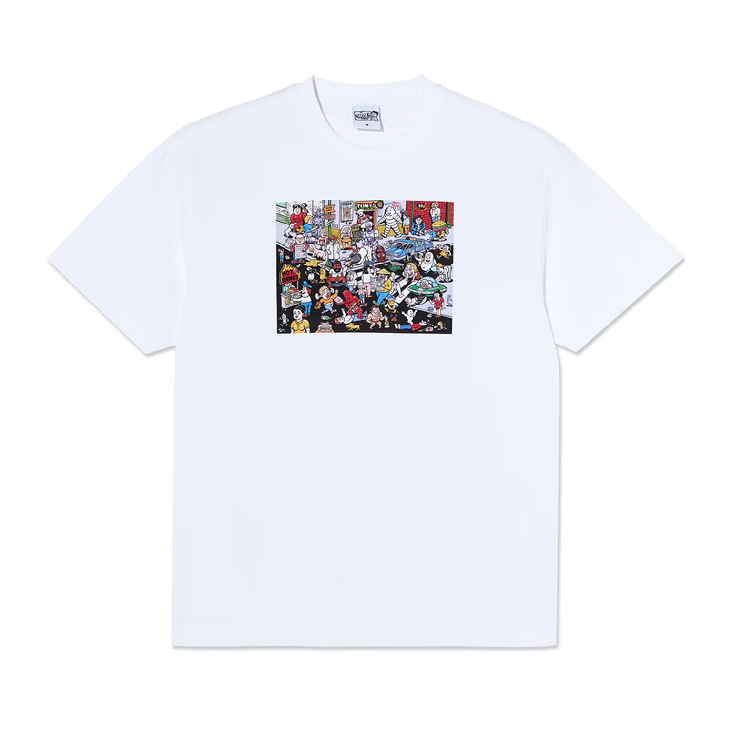 Street Corner Tee, White