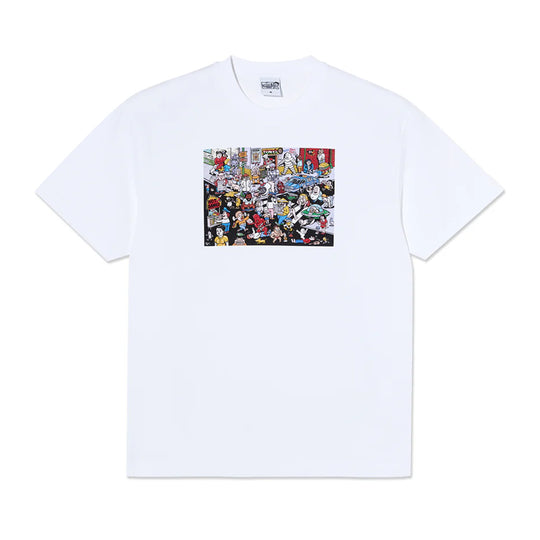 Street Corner Tee, White