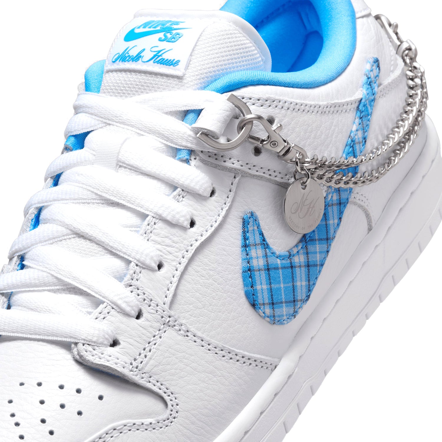 Dunk Low Pro 'Nicole Hause', White / University Blue