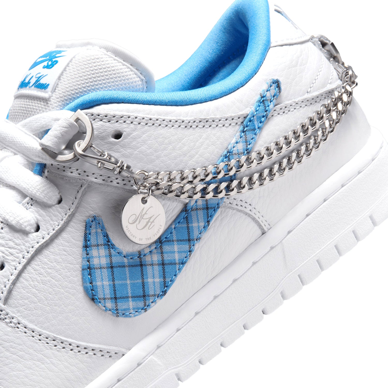 Dunk Low Pro 'Nicole Hause', White / University Blue