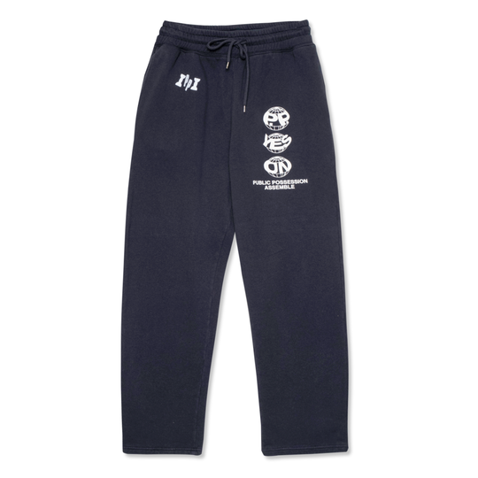 Planet P.P. Sweatpants, Navy Blue