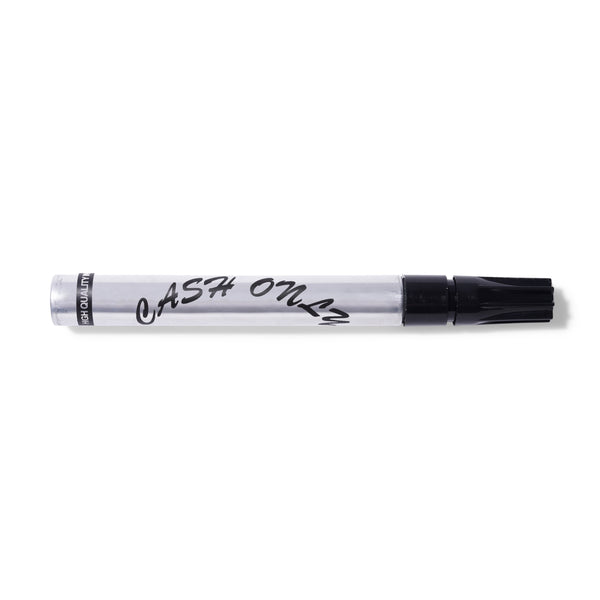 Cash Only Paint Marker, Black