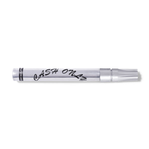Cash Only Paint Marker, Chrome