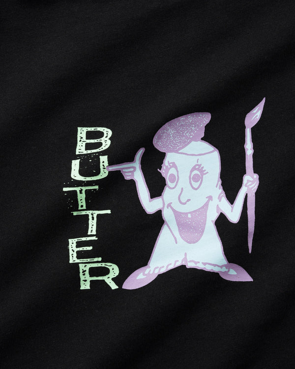 Butter Goods Paint Tee, Black