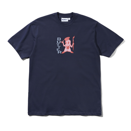 Paint Tee, Navy