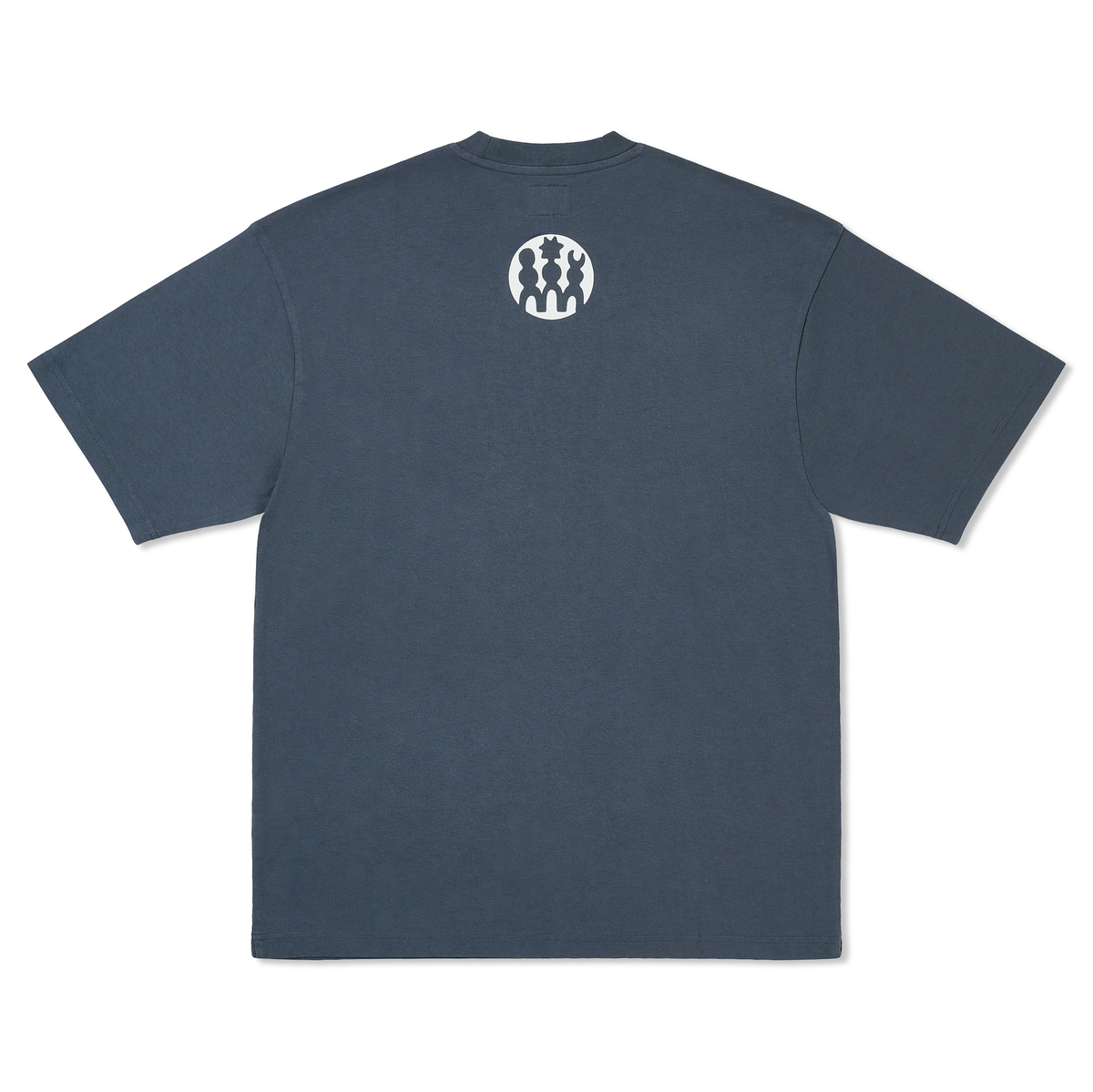 TTT Two Headed Bird Tee, Charcoal