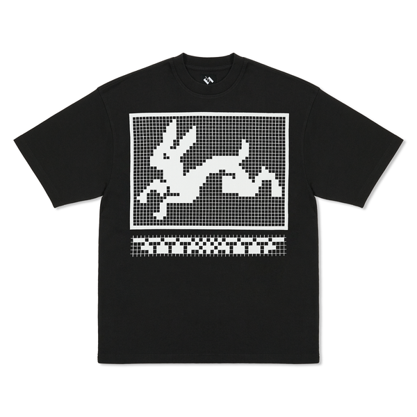 The Trilogy Tapes TTT Hare Tee, Black