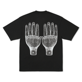 TTT Face Figures Hands Tee, Black