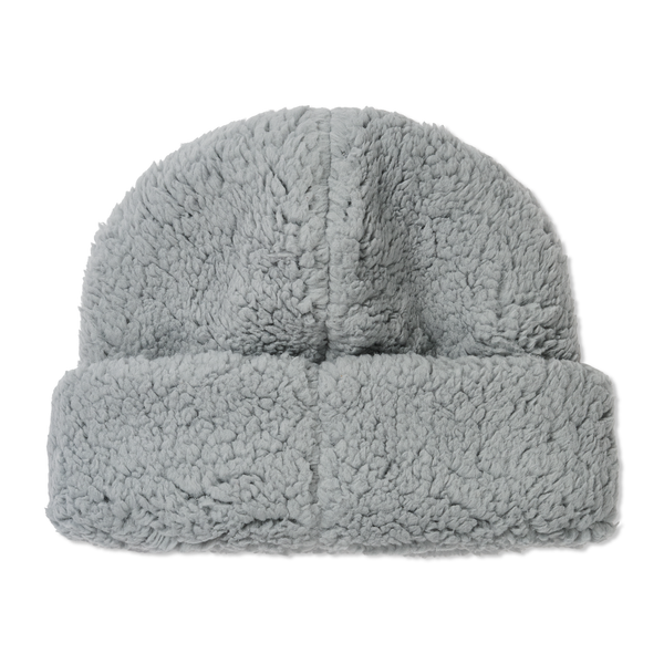 The Trilogy Tapes TTT Thick Fleece Beanie, Light Grey