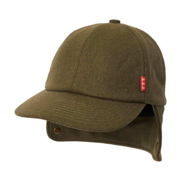 The Trilogy Tapes TTT Trapper Hat, Olive