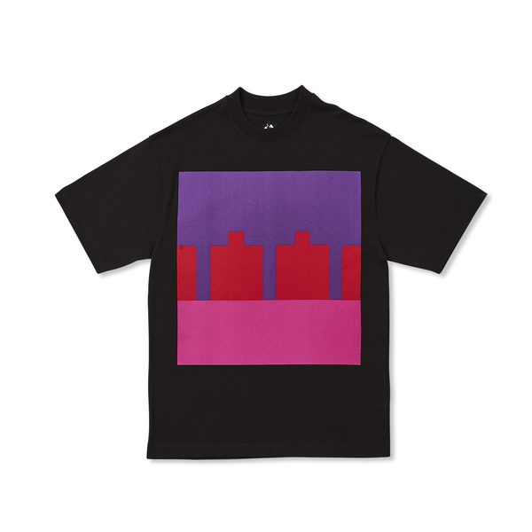The Trilogy Tapes TTT Block Tee, Black