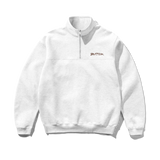 Panel 1/4 Zip Sweater, Ash