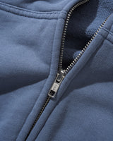 Patches Zip-Thru Hood, Washed Steel