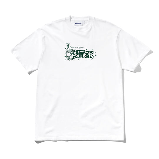 Pay Up Tee, White