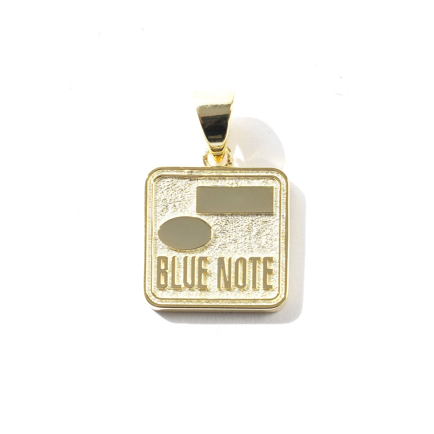 Blue Note Pendant, Gold