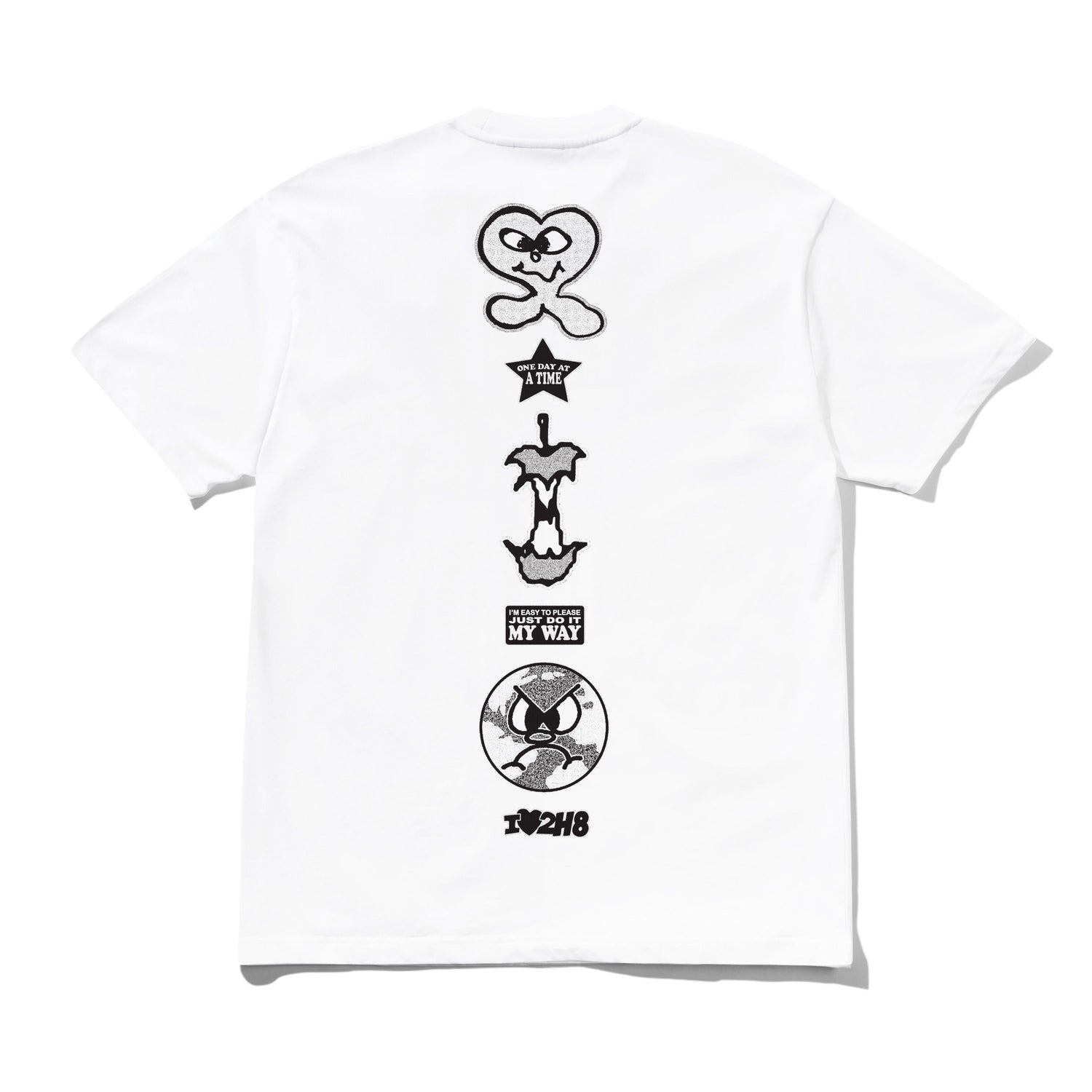 Pins Tee, White