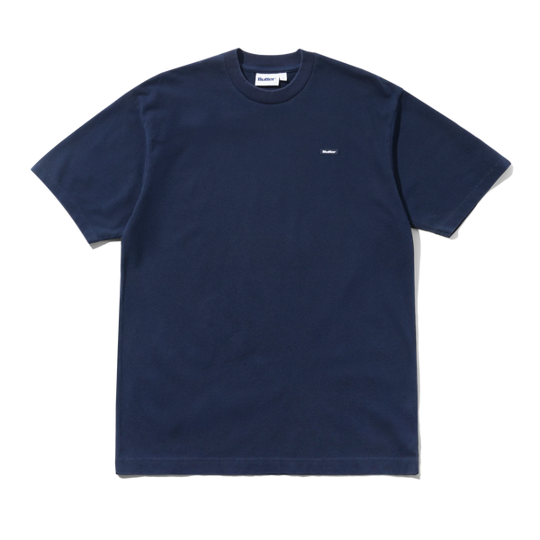Butter Goods Pique Tee, Dark Blue