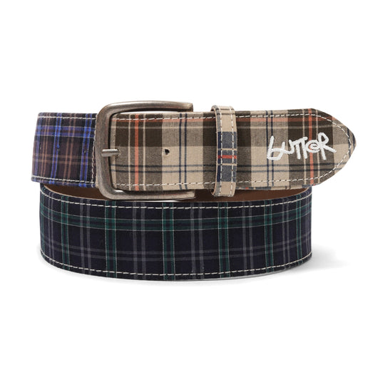 Plaid Belt, Patchwork Plaid