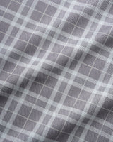 Plaid Jersey, Berry / Stone