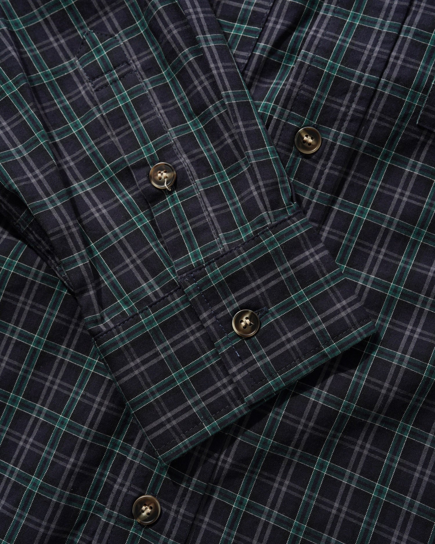 Plaid Shirt, Navy / Forest