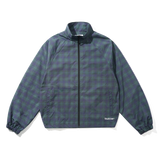 Plaid Nylon Jacket, Forest