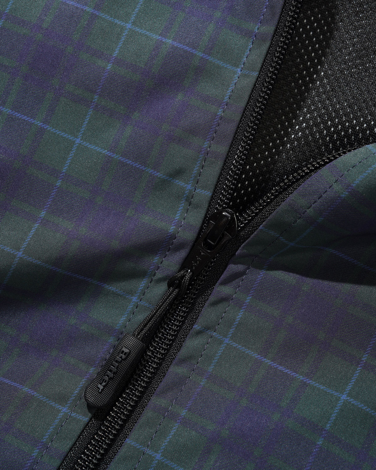 Plaid Nylon Jacket, Forest