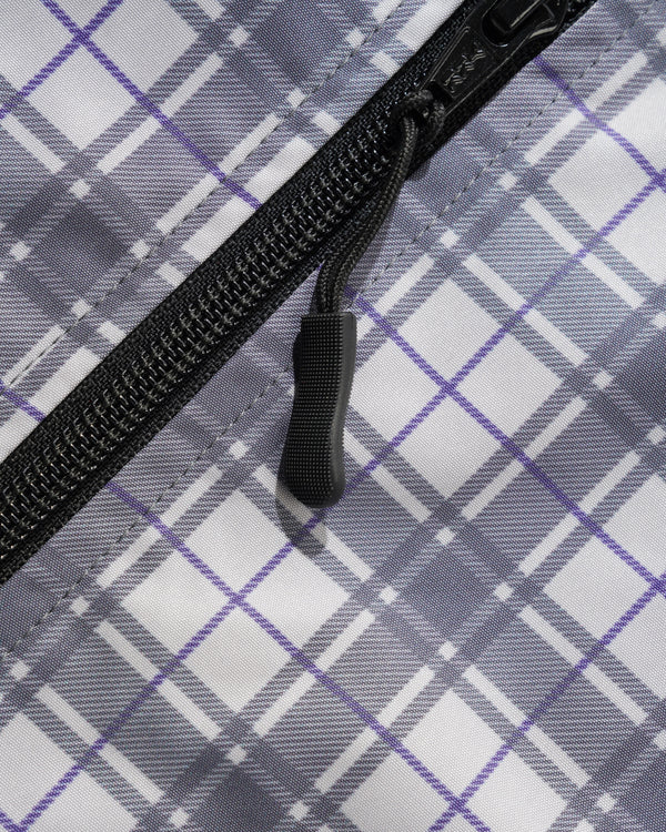 Butter Goods Plaid Nylon Jacket, Grey