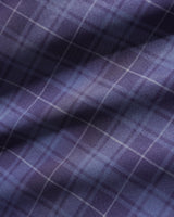 Plaid Nylon Jacket, Navy