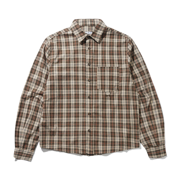Lo-Fi Plaid Shirt, Brown