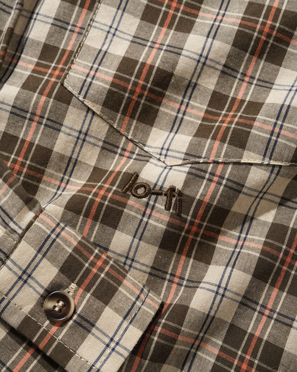 Lo-Fi Plaid Shirt, Brown