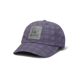 Plaid Terrain 6 Panel Cap, Slate
