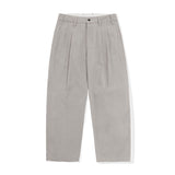 Pleated Trousers, Washed Light Grey
