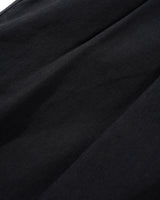 Pleated Shorts, Washed Black