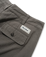 Pleated Shorts, Washed Charcoal