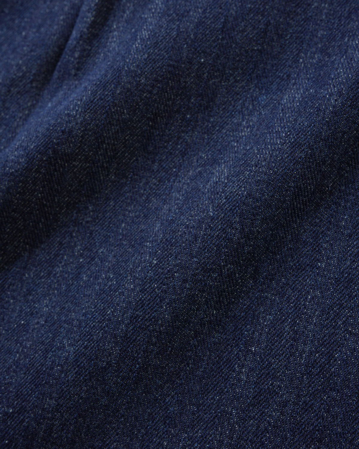 Pleated Trousers, Herringbone Denim